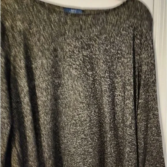 Heather Gray Tunic shift dress, button accents on sleeve. Apt‎ 9. XXL. Like new. - Picture 5 of 9